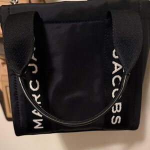 Marc Jacobs Black Mini Tote with matching zipper wallet